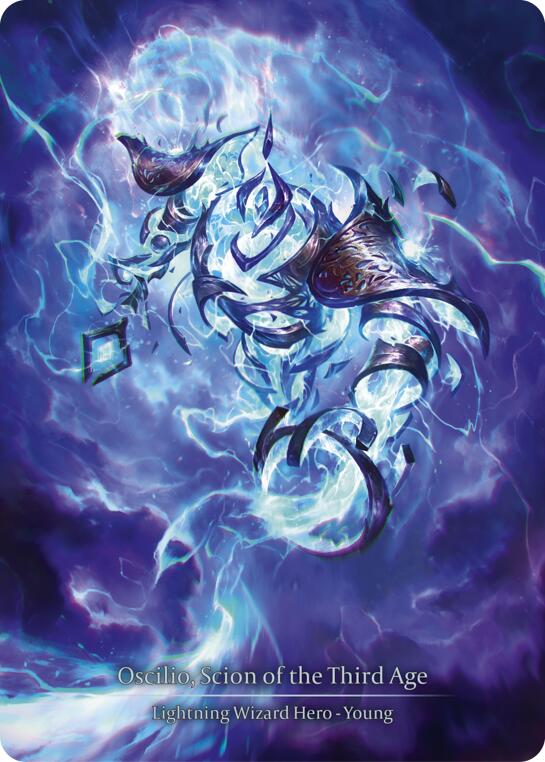 Oscilio Scion Of The Third Age (Marvel) [OMN095] (Omens of the Third Age)  Cold Foil | Magic Magpie