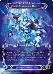 Oscilio Scion Of The Third Age (Marvel) [OMN095] (Omens of the Third Age)  Cold Foil | Magic Magpie