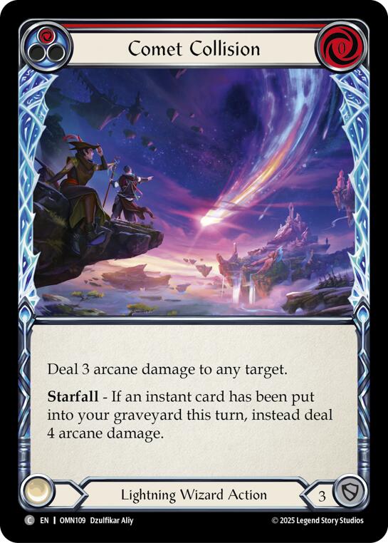 Comet Collision (Red) [OMN109] (Omens of the Third Age) | Magic Magpie