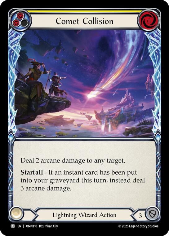 Comet Collision (Yellow) [OMN110] (Omens of the Third Age) | Magic Magpie
