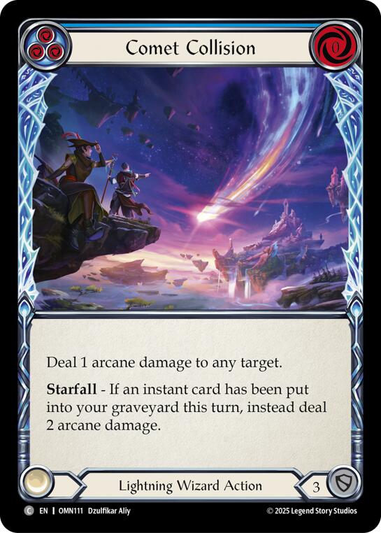 Comet Collision (Blue) [OMN111] (Omens of the Third Age) | Magic Magpie