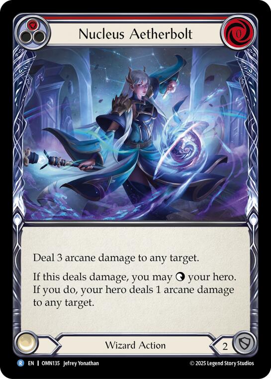 Nucleus Aetherbolt (Red) [OMN135] (Omens of the Third Age) | Magic Magpie