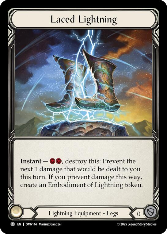 Laced Lightning [OMN144] (Omens of the Third Age) | Magic Magpie