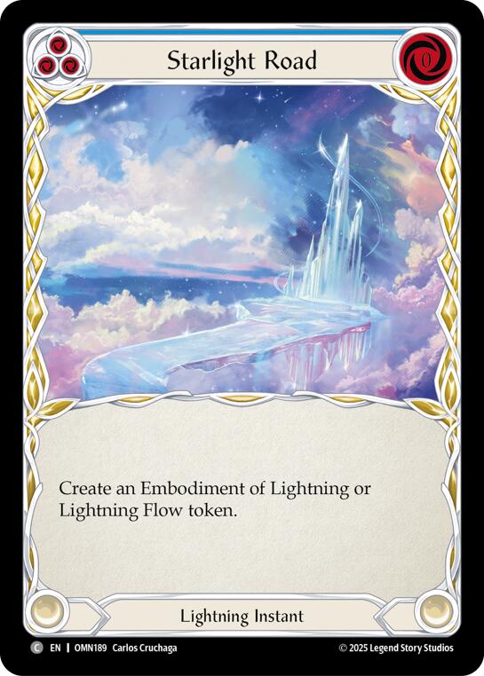 Starlight Road (Blue) [OMN189] (Omens of the Third Age) | Magic Magpie