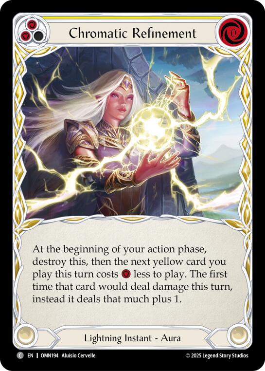 Chromatic Refinement (Yellow) [OMN194] (Omens of the Third Age) | Magic Magpie