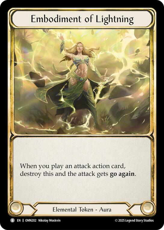 Embodiment Of Lightning [OMN202] (Omens of the Third Age) | Magic Magpie