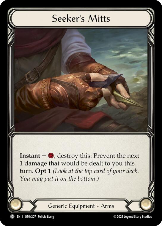 Seekers Mitts [OMN207] (Omens of the Third Age) | Magic Magpie