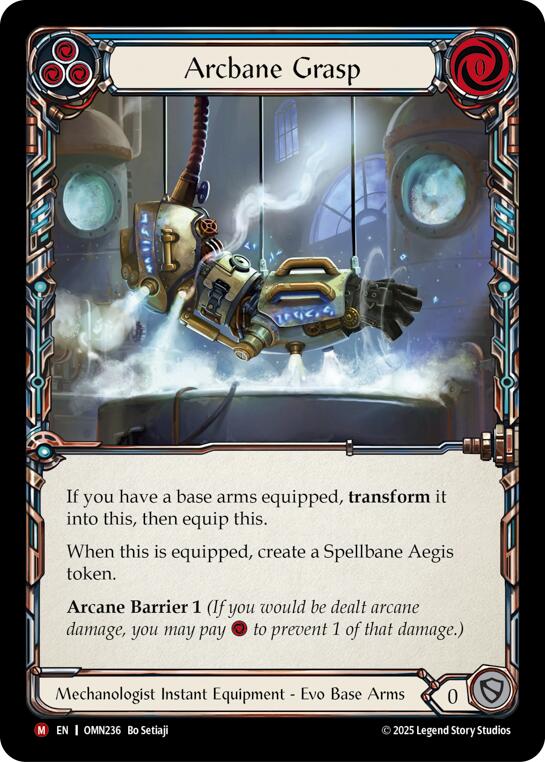Arcbane Grasp (Blue) [OMN236] (Omens of the Third Age) | Magic Magpie