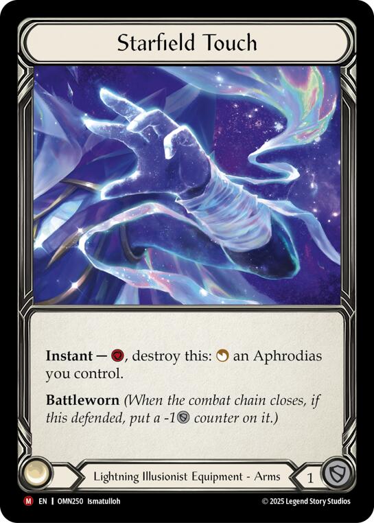 Starfield Touch [OMN250] (Omens of the Third Age)  Cold Foil | Magic Magpie