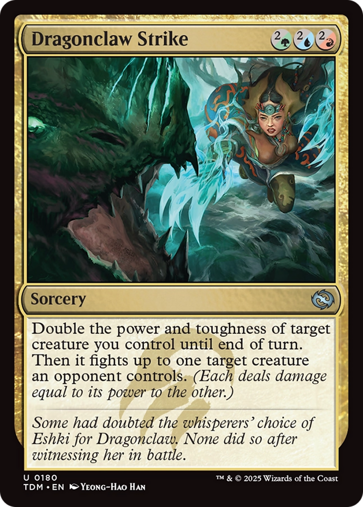 Dragonclaw Strike [Tarkir: Dragonstorm] | Magic Magpie