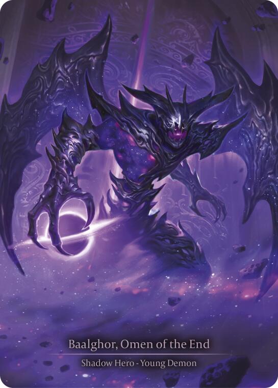 Baalghor, Omen of the End (Marvel) [IAR159-MV] (Omens of the Third Age)  Cold Foil | Magic Magpie