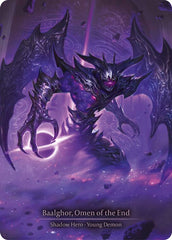 Baalghor, Omen of the End (Marvel) [IAR159-MV] (Omens of the Third Age)  Cold Foil | Magic Magpie
