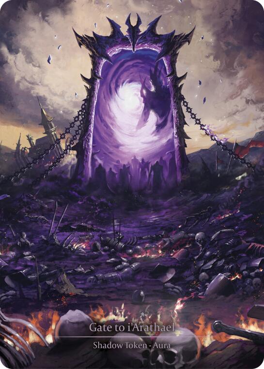 Gate to i'Arathael (Marvel) [IAR222-MV] (Omens of the Third Age)  Cold Foil | Magic Magpie