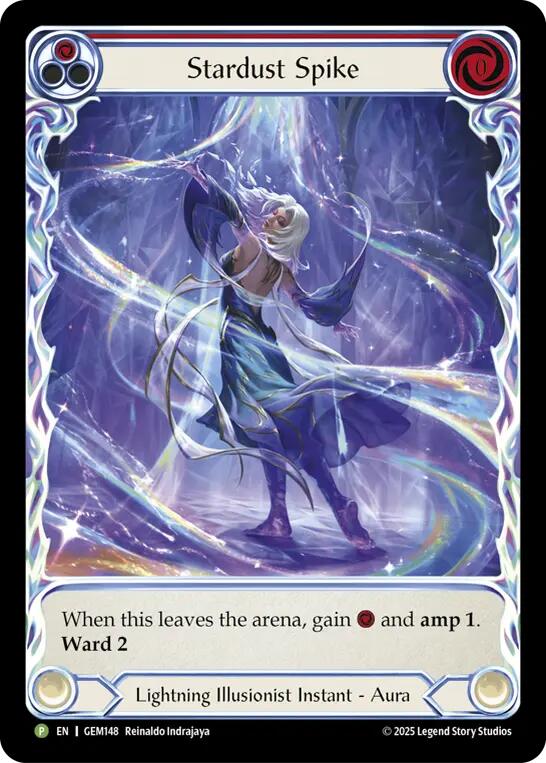 Stardust Spike (Red) [GEM148-CF] (GEM Pack 5)  Cold Foil | Magic Magpie