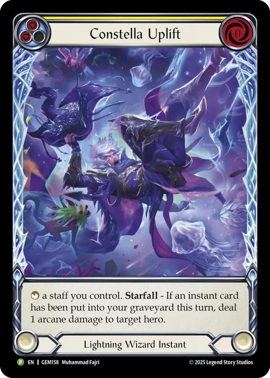 Constella Uplift (Yellow) [GEM158] (GEM Pack 5) | Magic Magpie