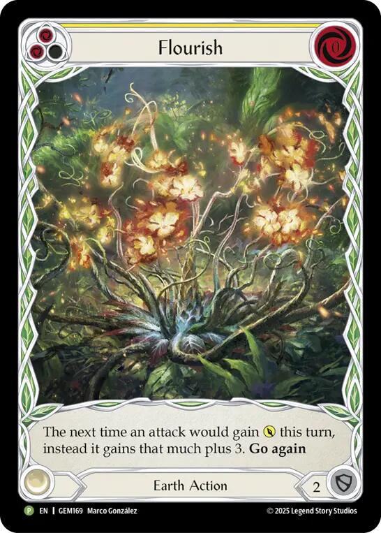 Flourish (Yellow) [GEM169] (GEM Pack 5) | Magic Magpie