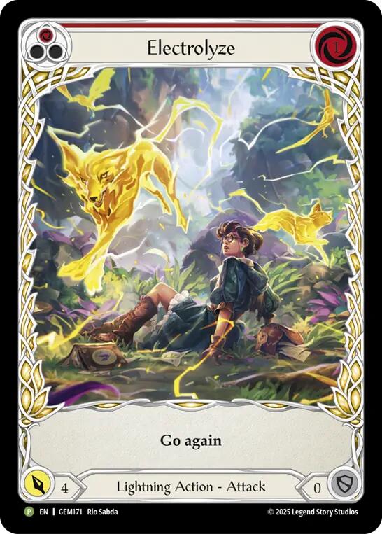 Electrolyze (Red) [GEM171] (GEM Pack 5) | Magic Magpie