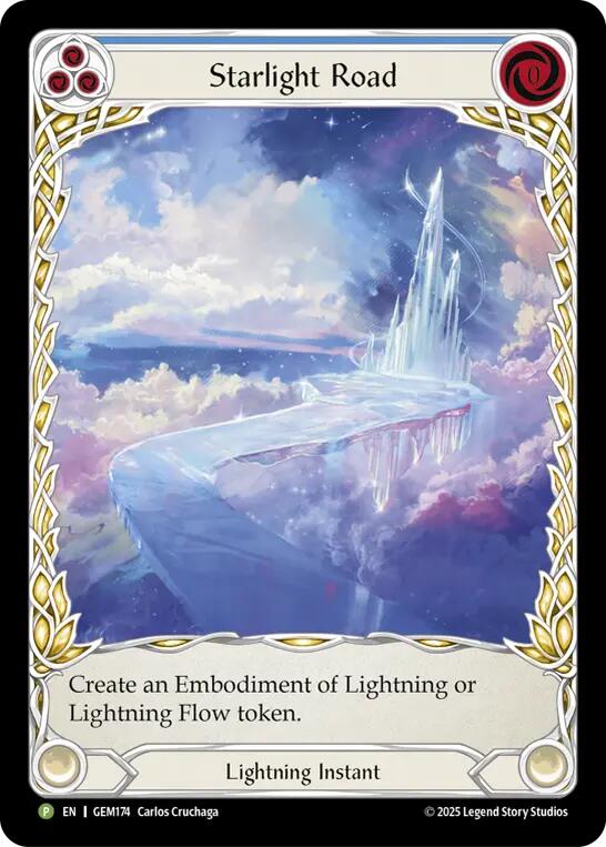 Starlight Road (Blue) [GEM174] (GEM Pack 5) | Magic Magpie