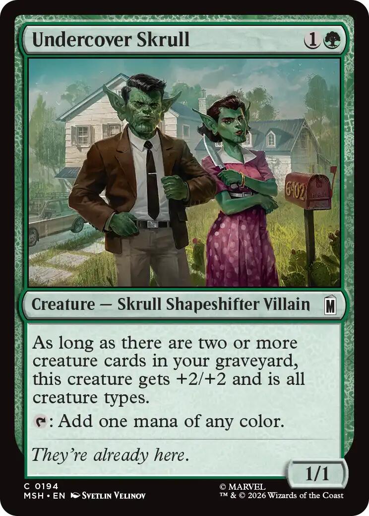 Undercover Skull [Marvel Super Heroes] | Magic Magpie