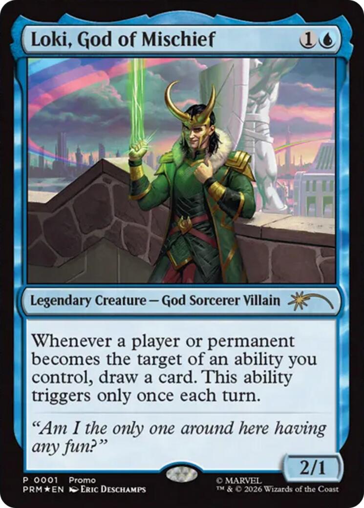 Loki, God of Mischief [Media Promos] | Magic Magpie