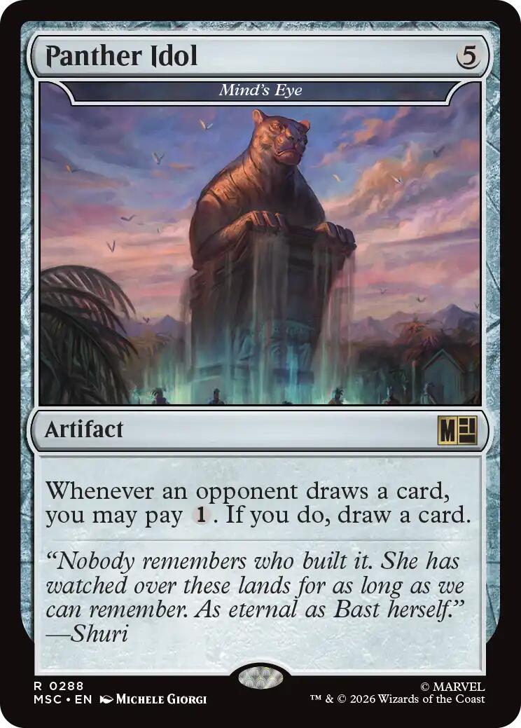 Panther Idol - Mind's Eye [Marvel Super Heroes Commander] | Magic Magpie