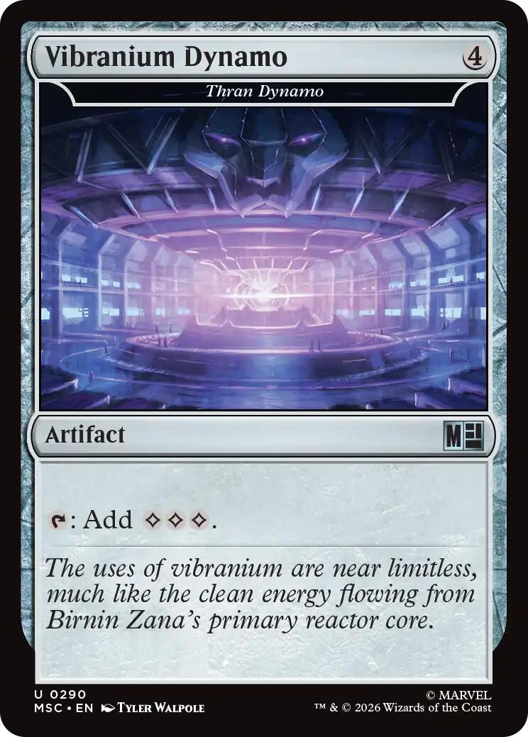 Vibranium Dynamo - Thran Dynamo (Surge Foil) [Marvel Super Heroes Commander] | Magic Magpie