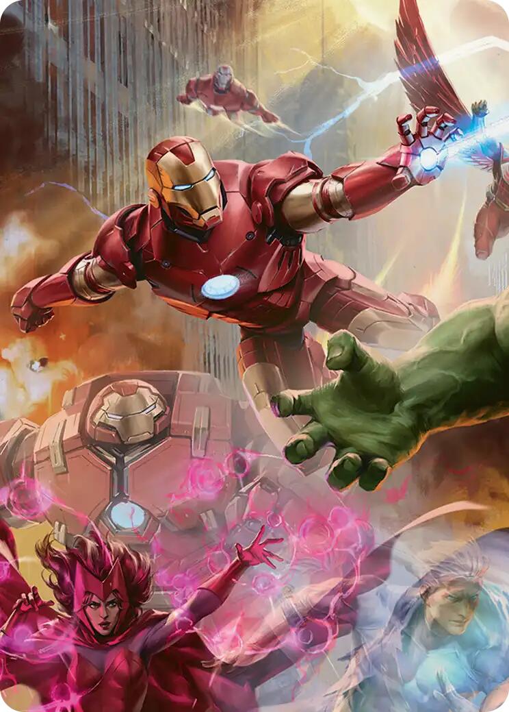 Iron Man, Futurist Paragon Art Card [Marvel Super Heroes Art Series] | Magic Magpie