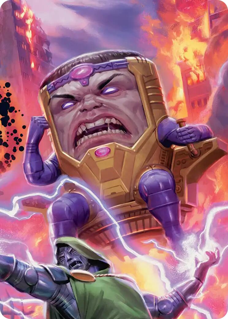 M.O.D.O.K., Evil Intellect Art Card [Marvel Super Heroes Art Series] | Magic Magpie