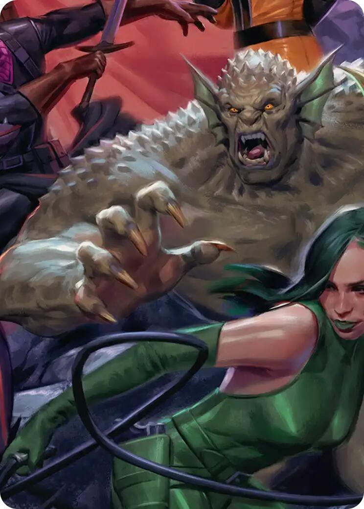 Abomination, Irradiated Brute Art Card [Marvel Super Heroes Art Series] | Magic Magpie