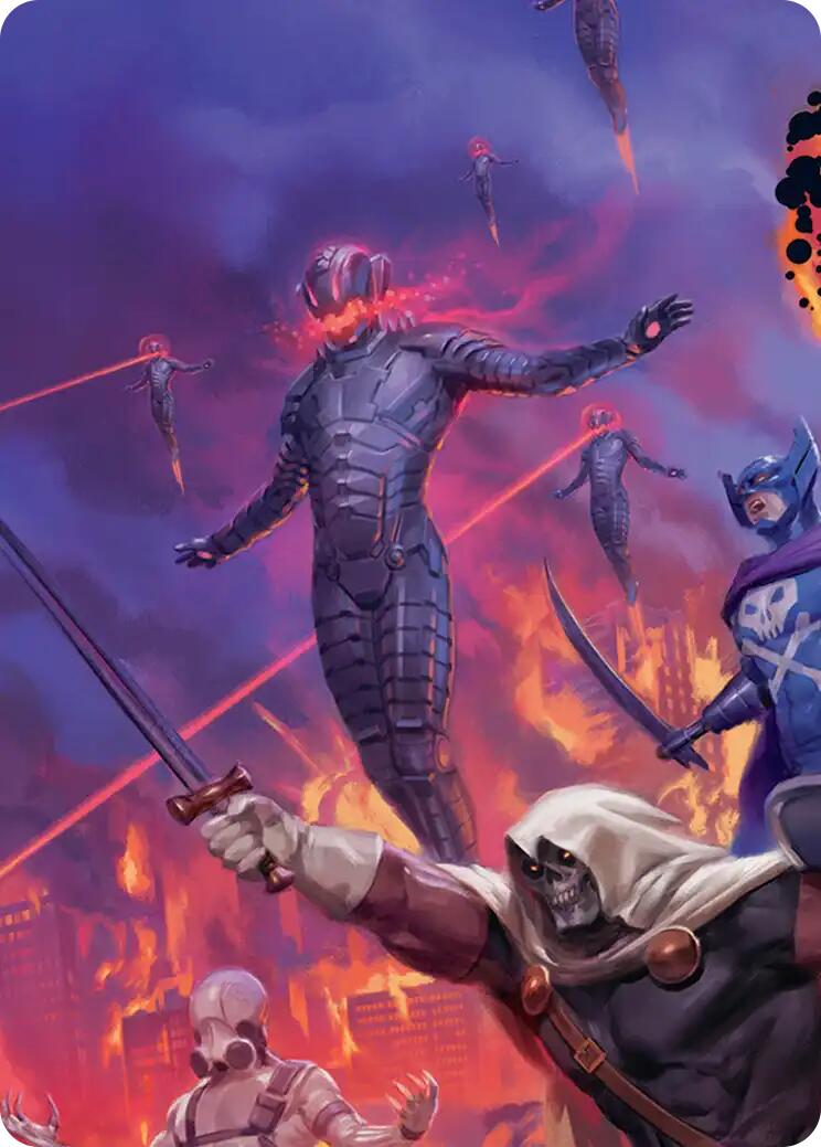 Ultron, Machine Overlord Art Card [Marvel Super Heroes Art Series] | Magic Magpie