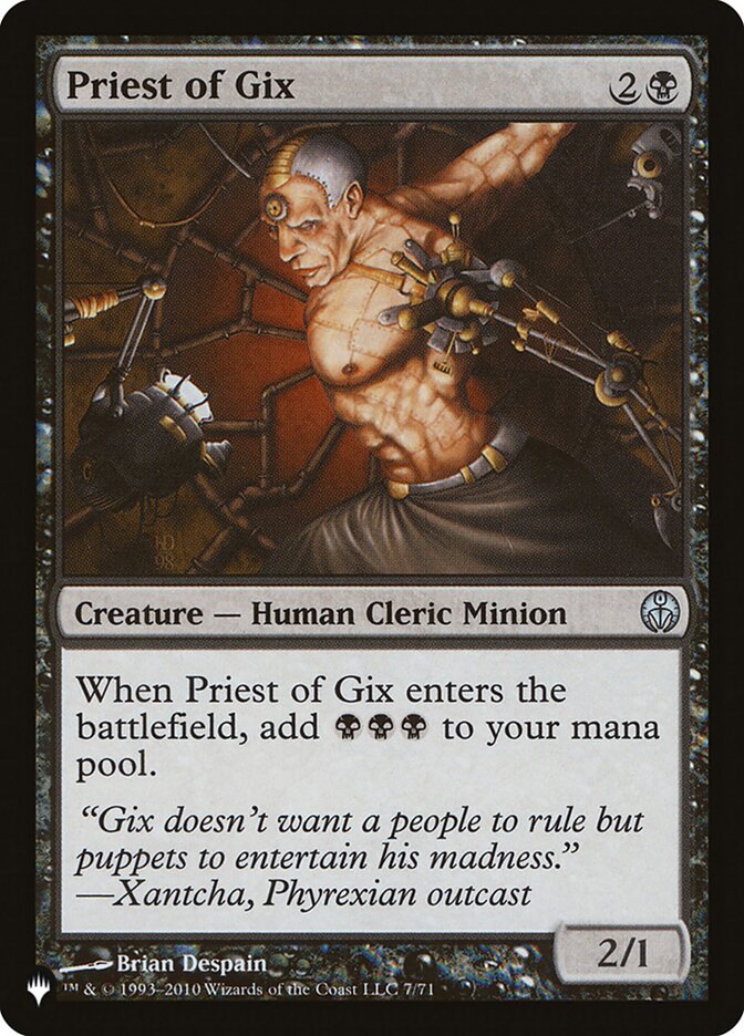 Priest of Gix [The List] | Magic Magpie