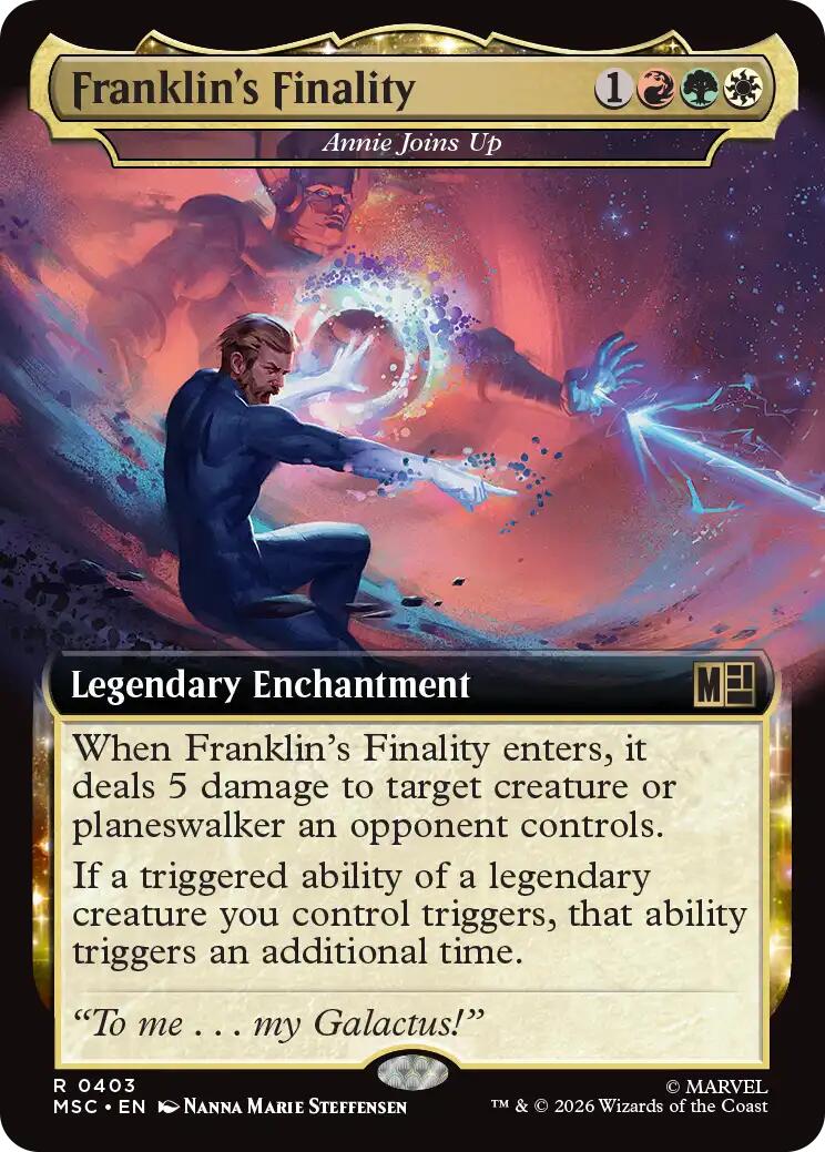 Franklin's Finality - Annie Joins Up (Extended Art) [Marvel Super Heroes Commander] | Magic Magpie