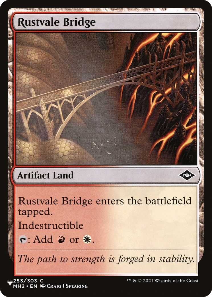 Rustvale Bridge [The List Reprints] | Magic Magpie