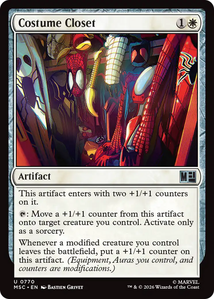 Costume Closet [Marvel Super Heroes Commander] | Magic Magpie