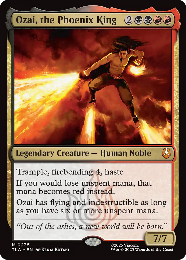 Ozai, the Phoenix King [Avatar: The Last Airbender] | Magic Magpie