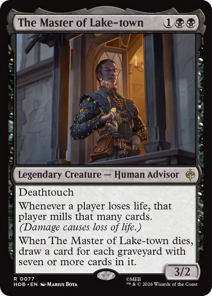 The Master of Lake-town [The Hobbit] | Magic Magpie