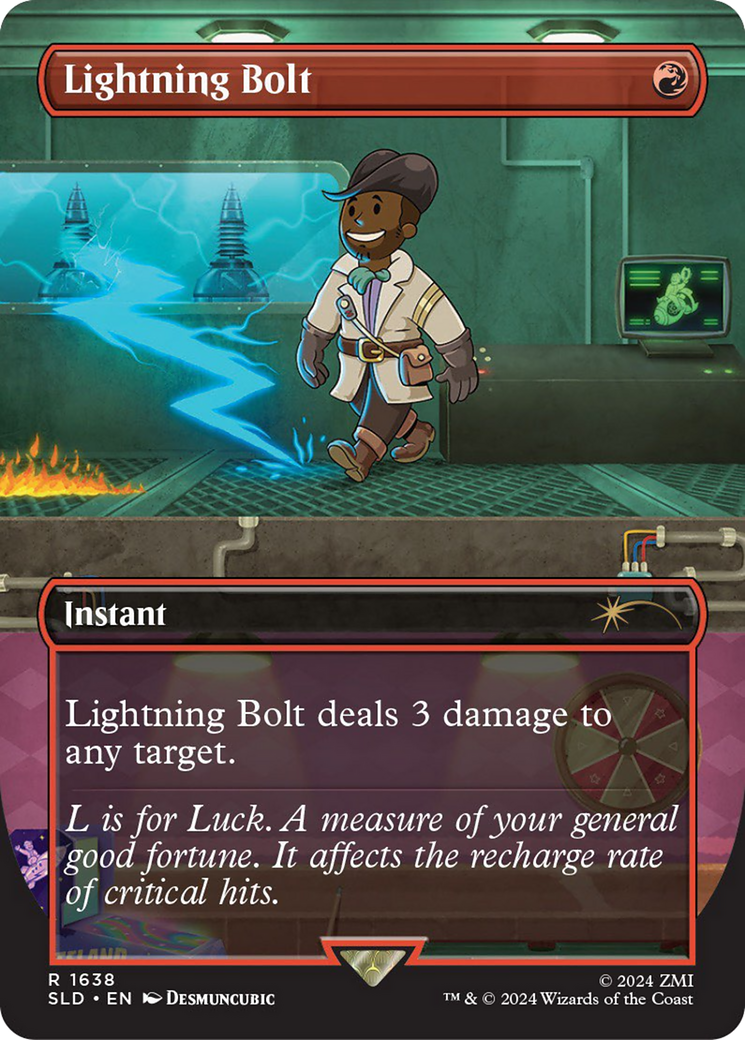 Lightning Bolt (1638) (Rainbow Foil) [Secret Lair Drop Series] | Magic Magpie