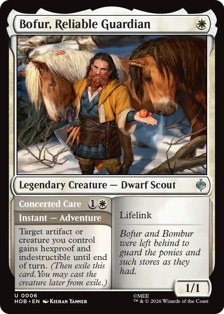 Bofur, Reliable Guardian [The Hobbit] | Magic Magpie
