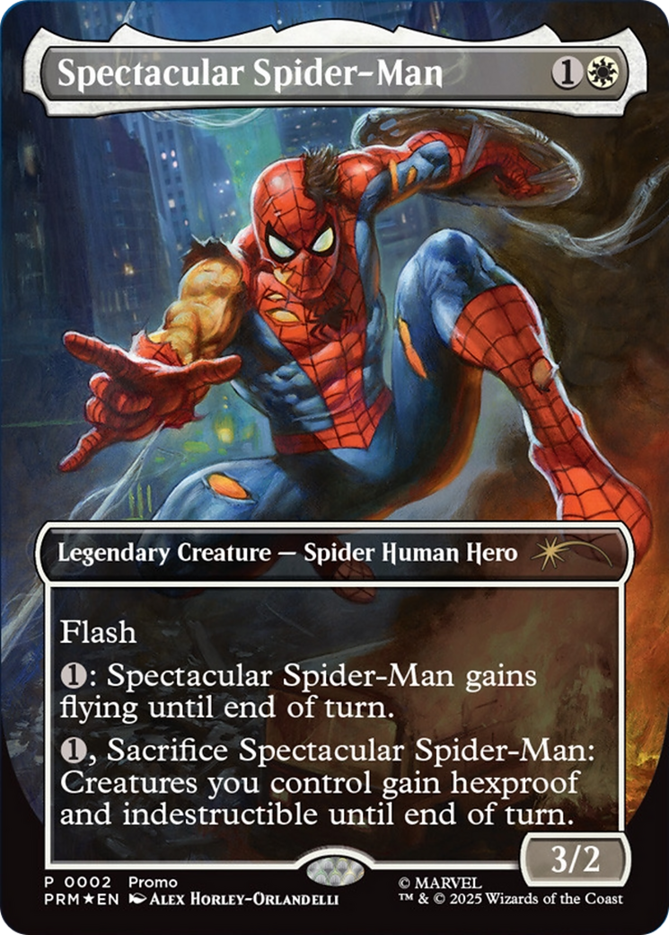 Spectacular Spider-Man (Borderless) [Media Promos] | Magic Magpie
