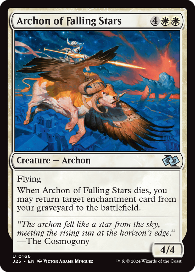 Archon of Falling Stars [Foundations Jumpstart] | Magic Magpie