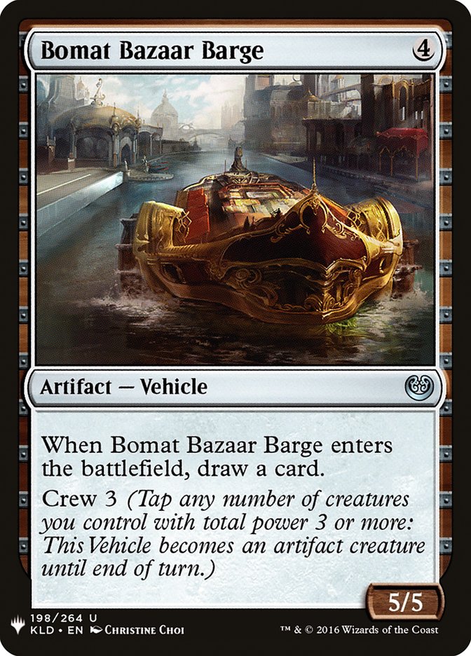 Bomat Bazaar Barge [Mystery Booster] | Magic Magpie