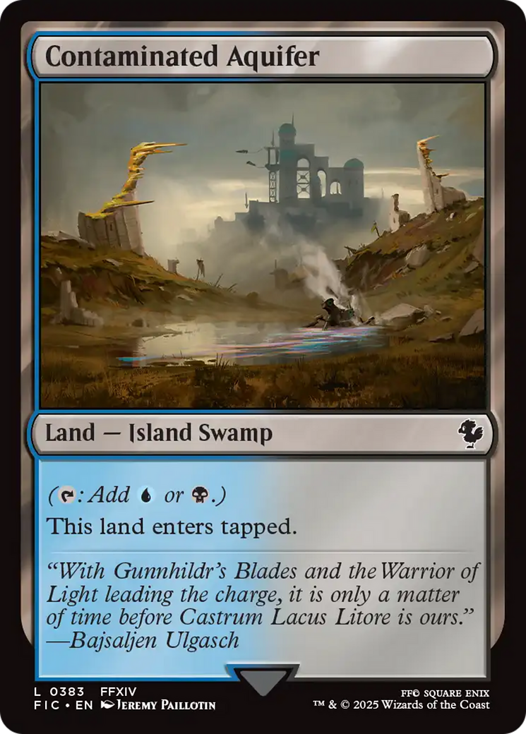 Contaminated Aquifer [FINAL FANTASY Commander] | Magic Magpie