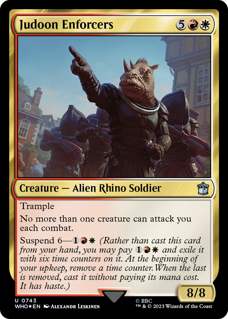 Judoon Enforcers (Surge Foil) [Doctor Who] | Magic Magpie