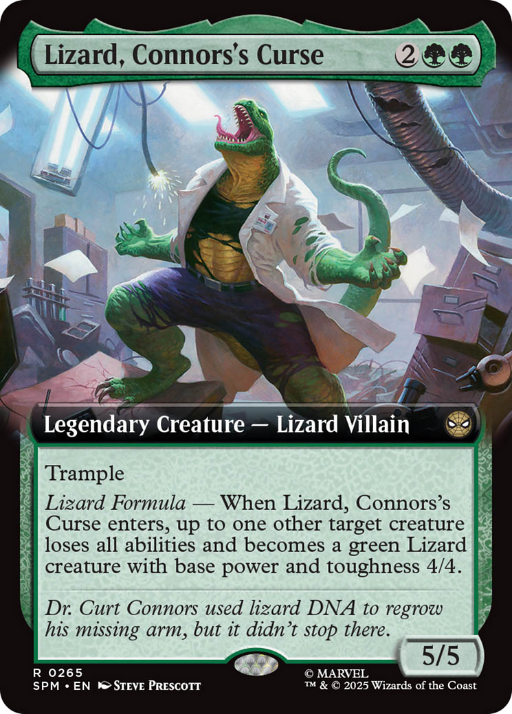 Lizard, Connors's Curse (Extended Art) [Marvel's Spider-Man] | Magic Magpie