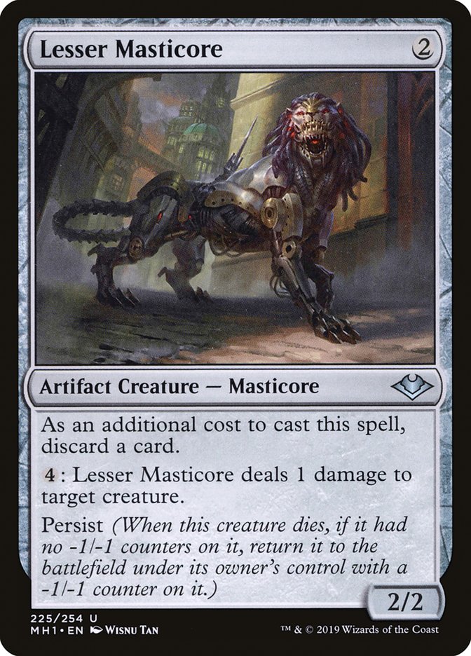 Lesser Masticore [Modern Horizons] | Magic Magpie