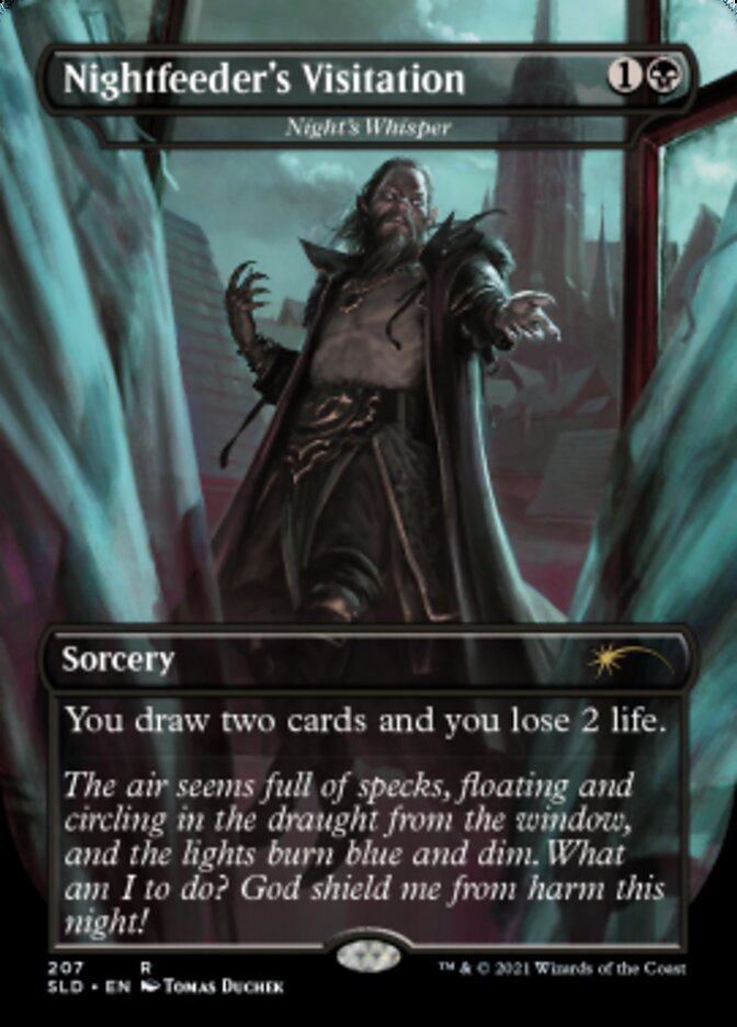 Night's Whisper - Nightfeeder's Visitation [Secret Lair Drop Series] | Magic Magpie