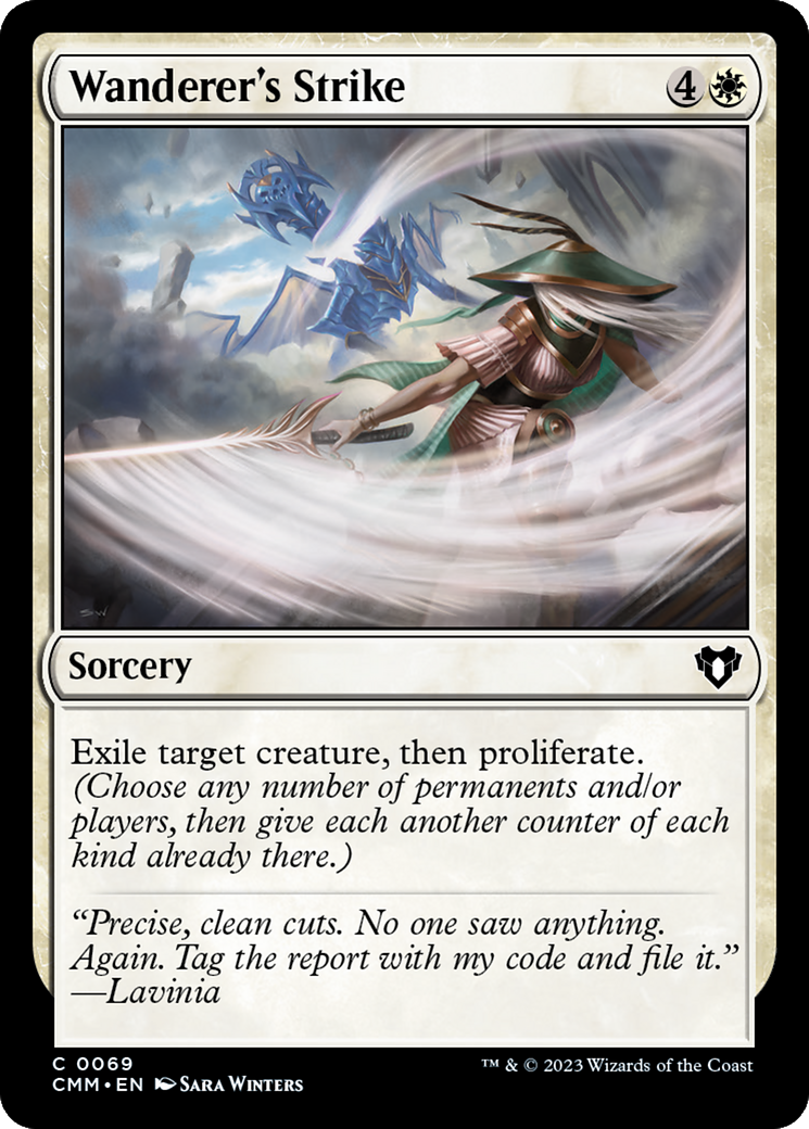 Wanderer's Strike [Commander Masters] | Magic Magpie