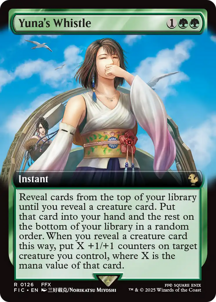 Yuna's Whistle (Extended Art) [FINAL FANTASY Commander] | Magic Magpie