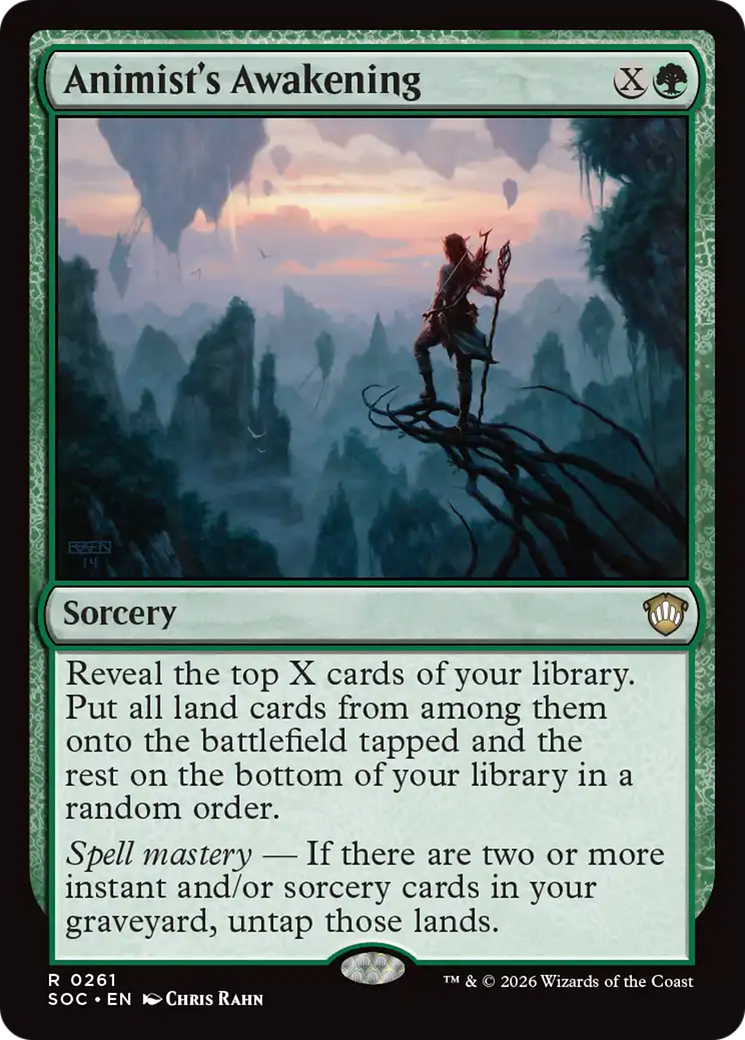Animist's Awakening [Secrets of Strixhaven Commander] | Magic Magpie