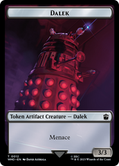 Dalek // Mark of the Rani Double-Sided Token [Doctor Who Tokens] | Magic Magpie